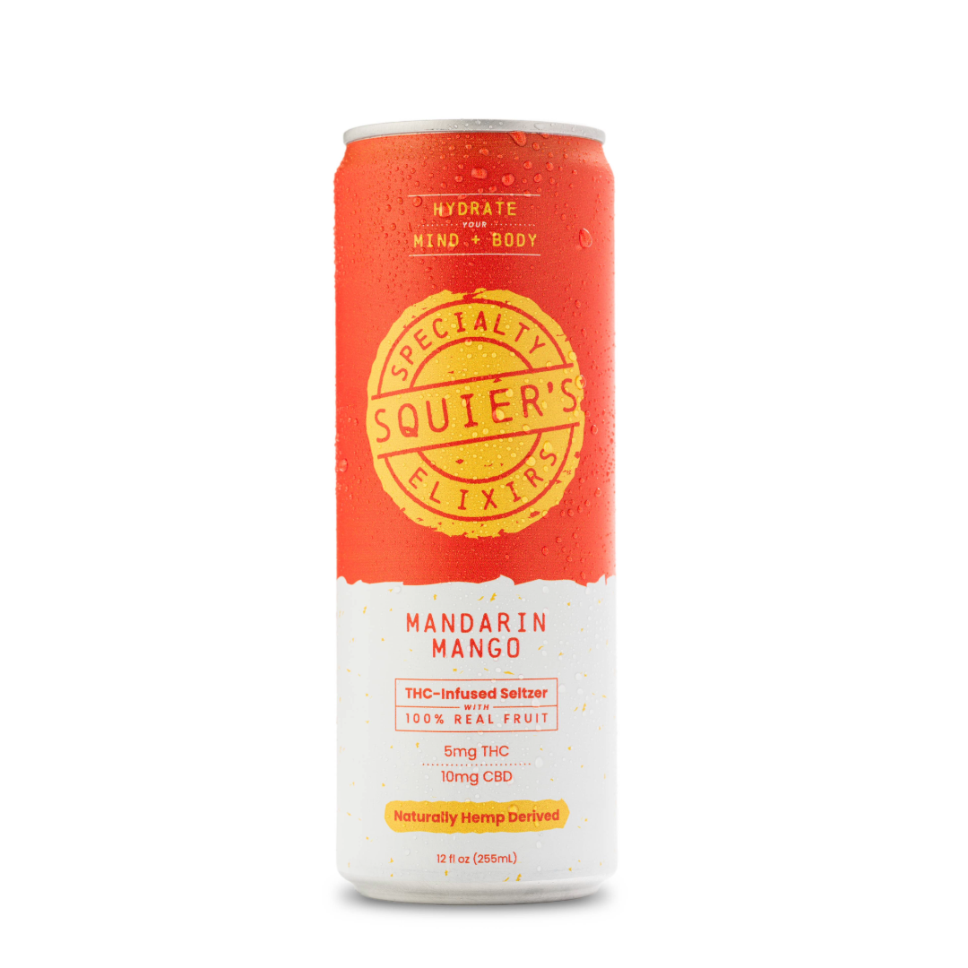 Mandarin Mango THC Seltzer