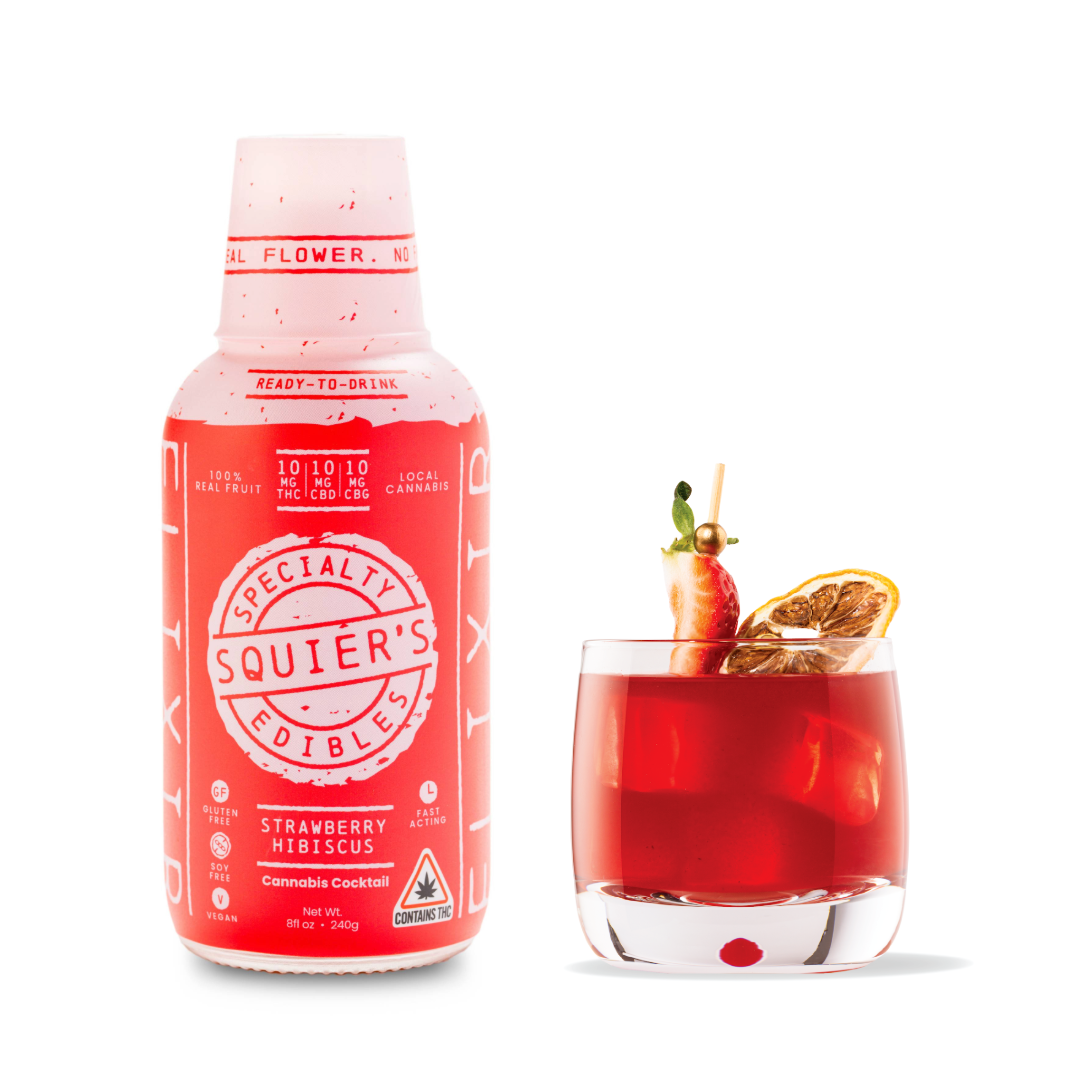 Strawberry Hibiscus THC Lemonade