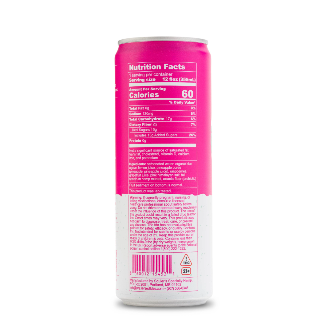 Pink Pineapple THC Seltzer