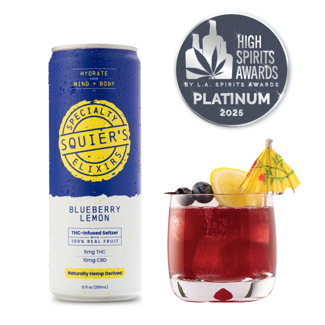 Blueberry Lemon THC Seltzer