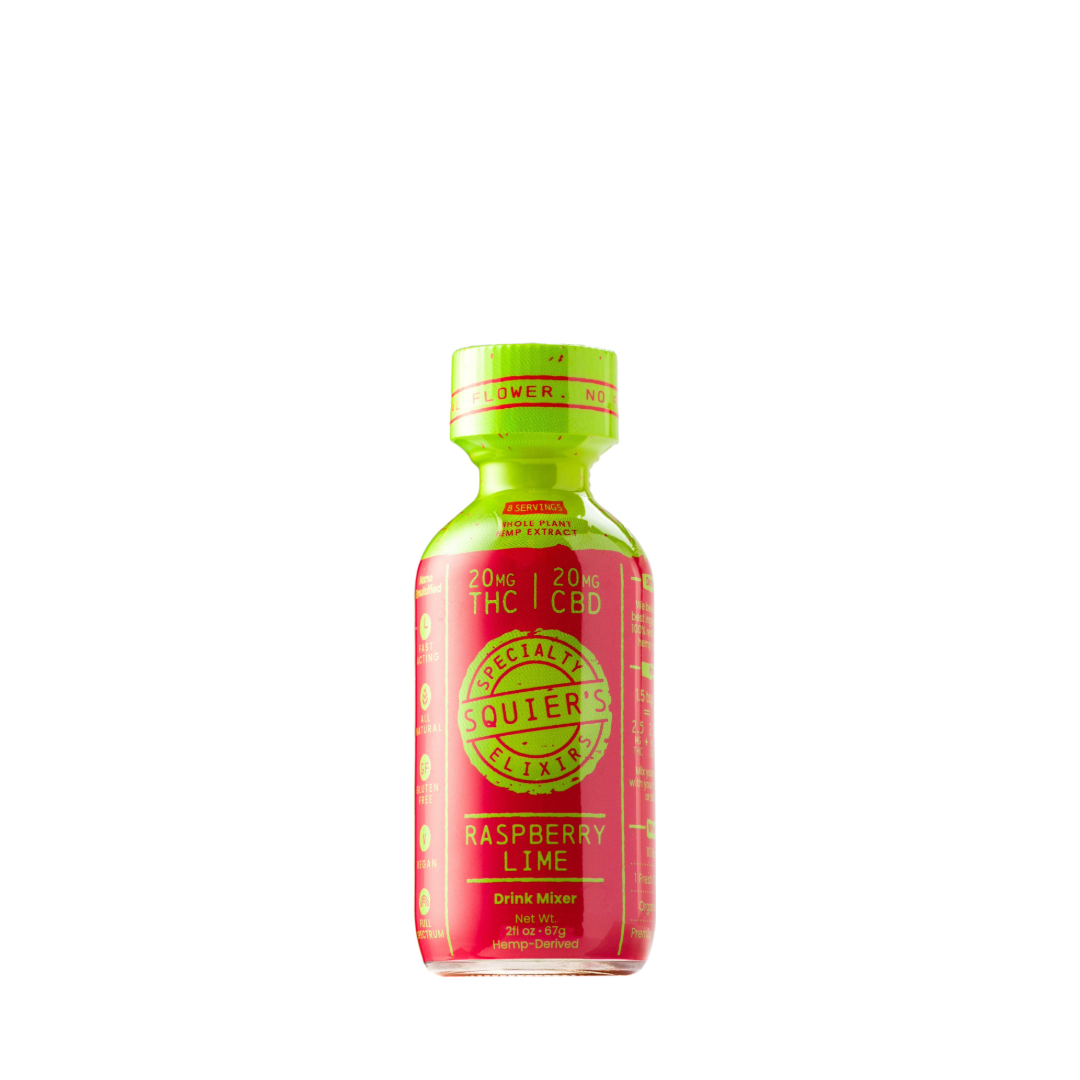 Raspberry Lime THC Drink Mixer
