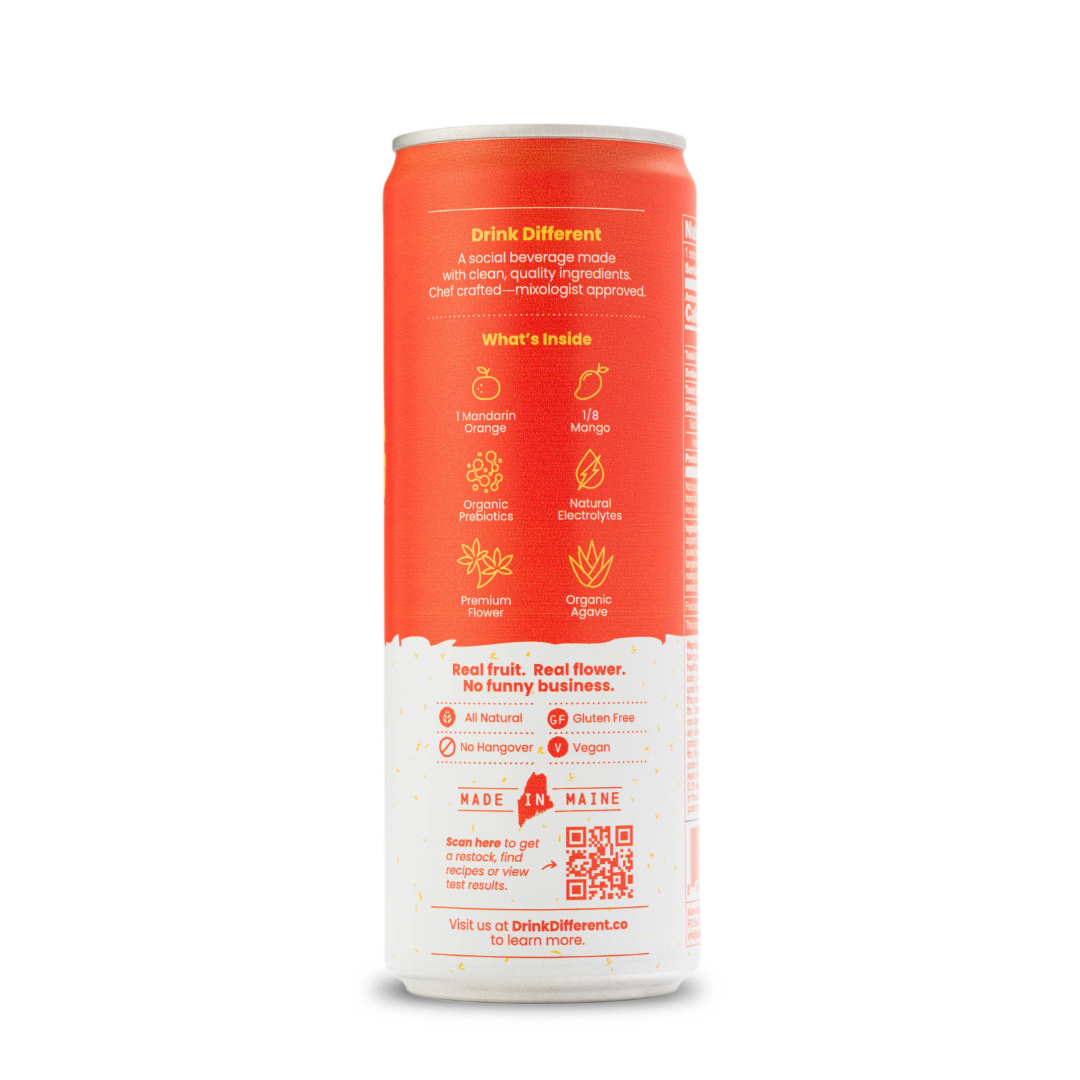 Mandarin Mango THC Seltzer