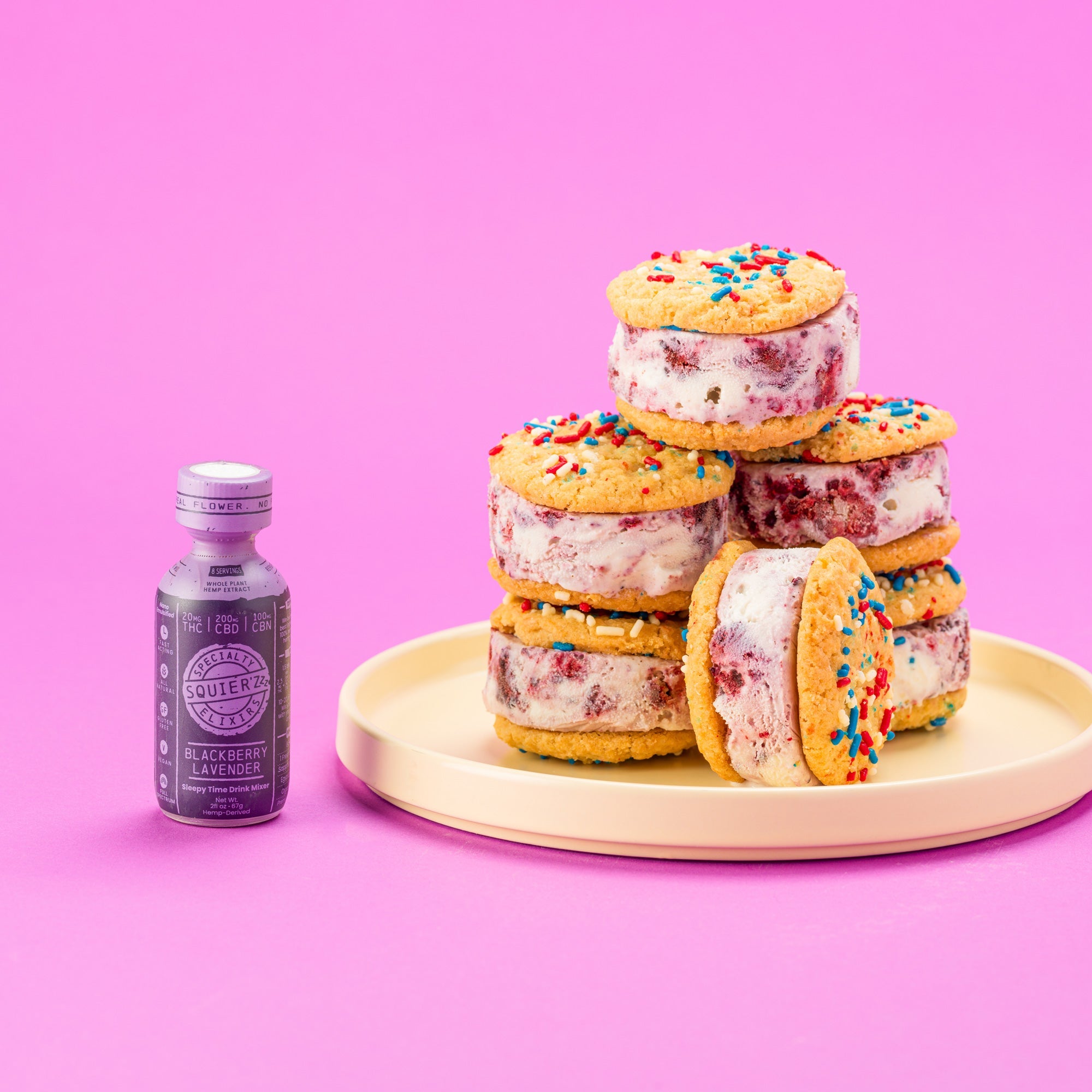 Sleepy Time Ice Cream Sandwiches