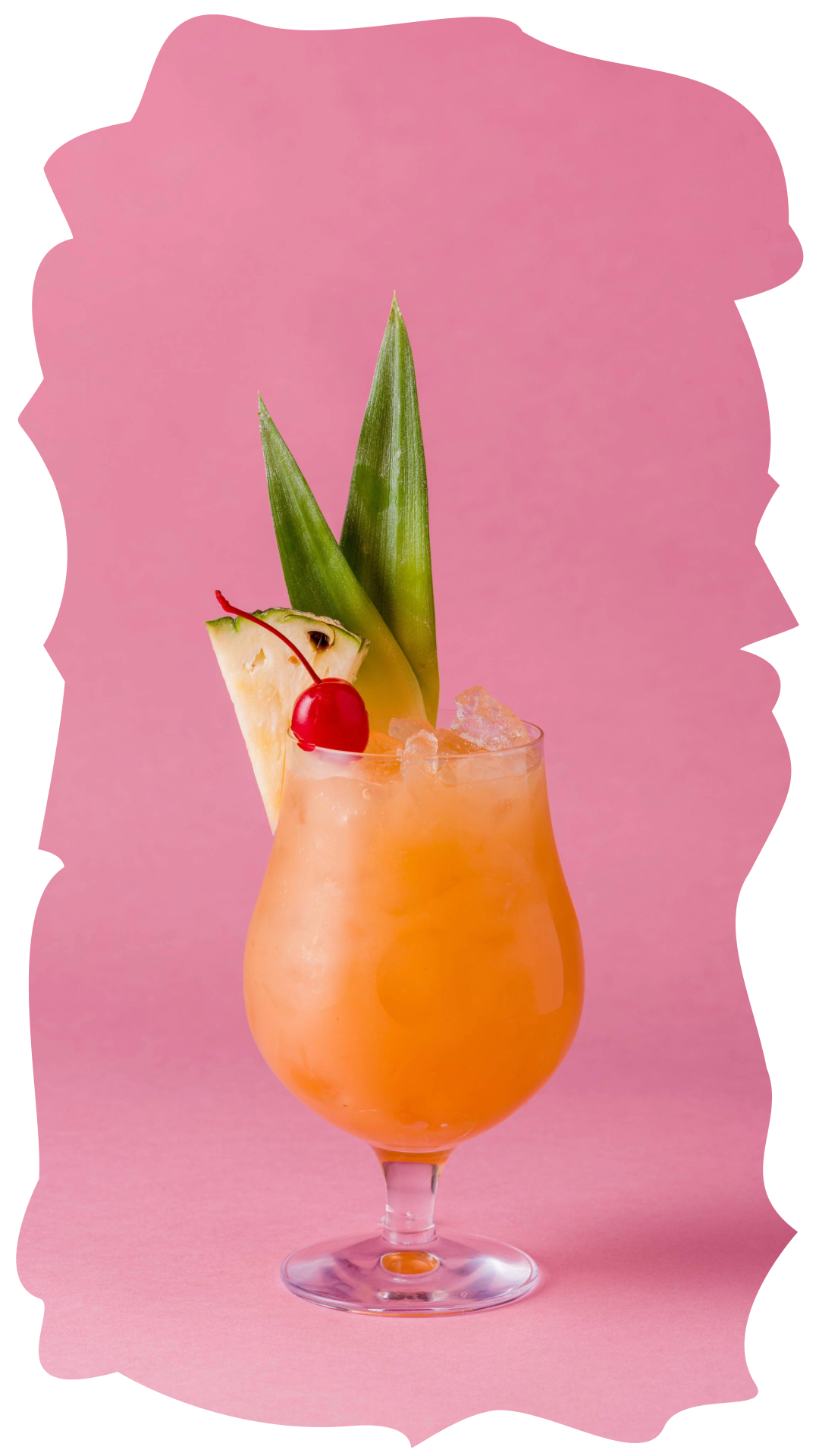 Pink Pineapple Screwdriver