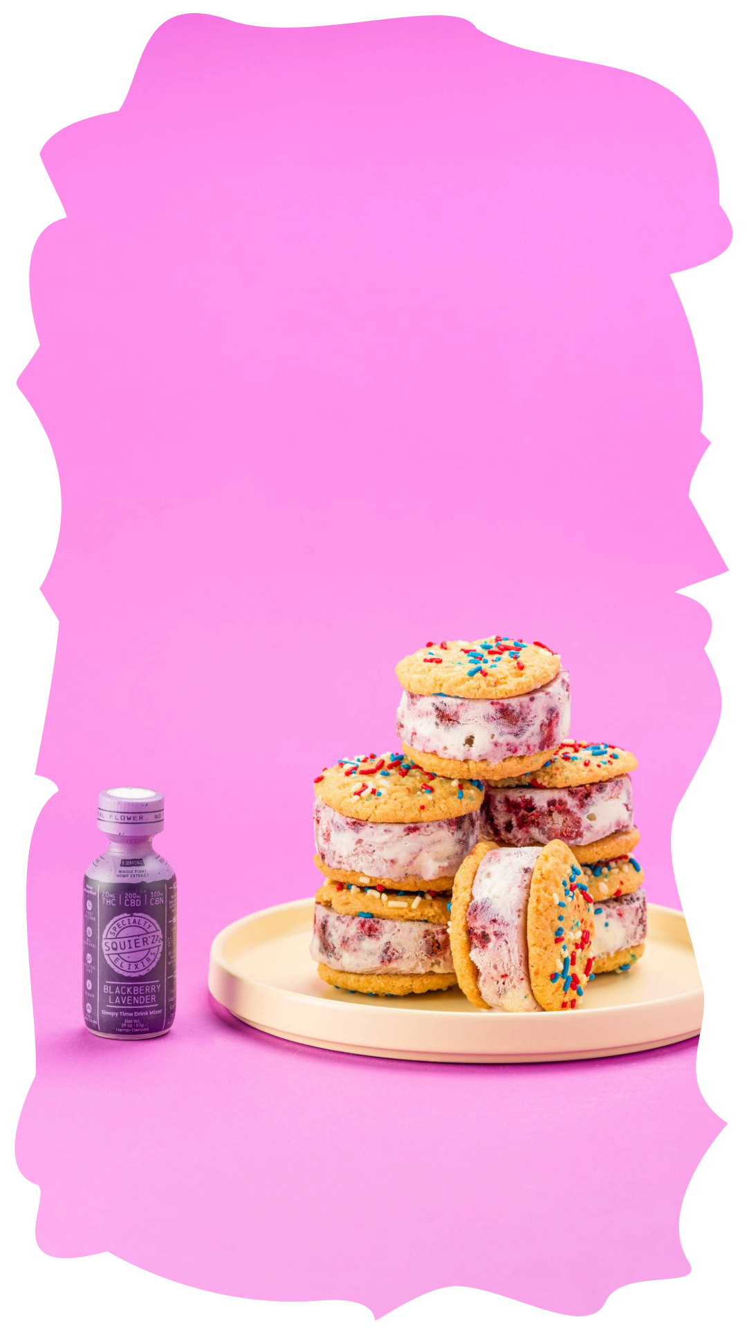 Sleepy Time Ice Cream Sandwiches