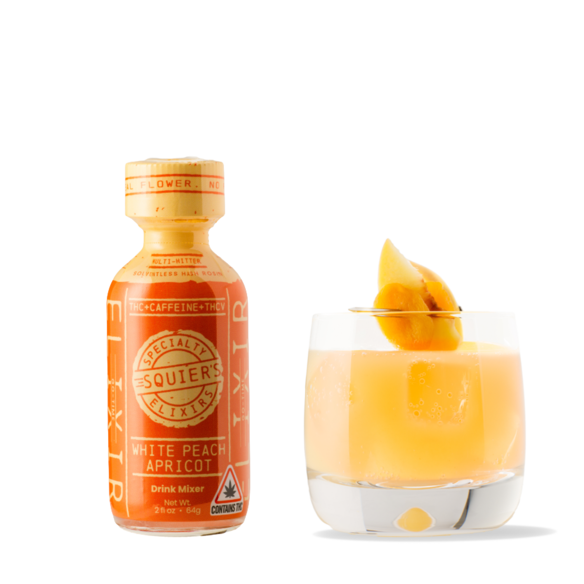 White Peach & Yerba Mate THC Mixer - Active Blend