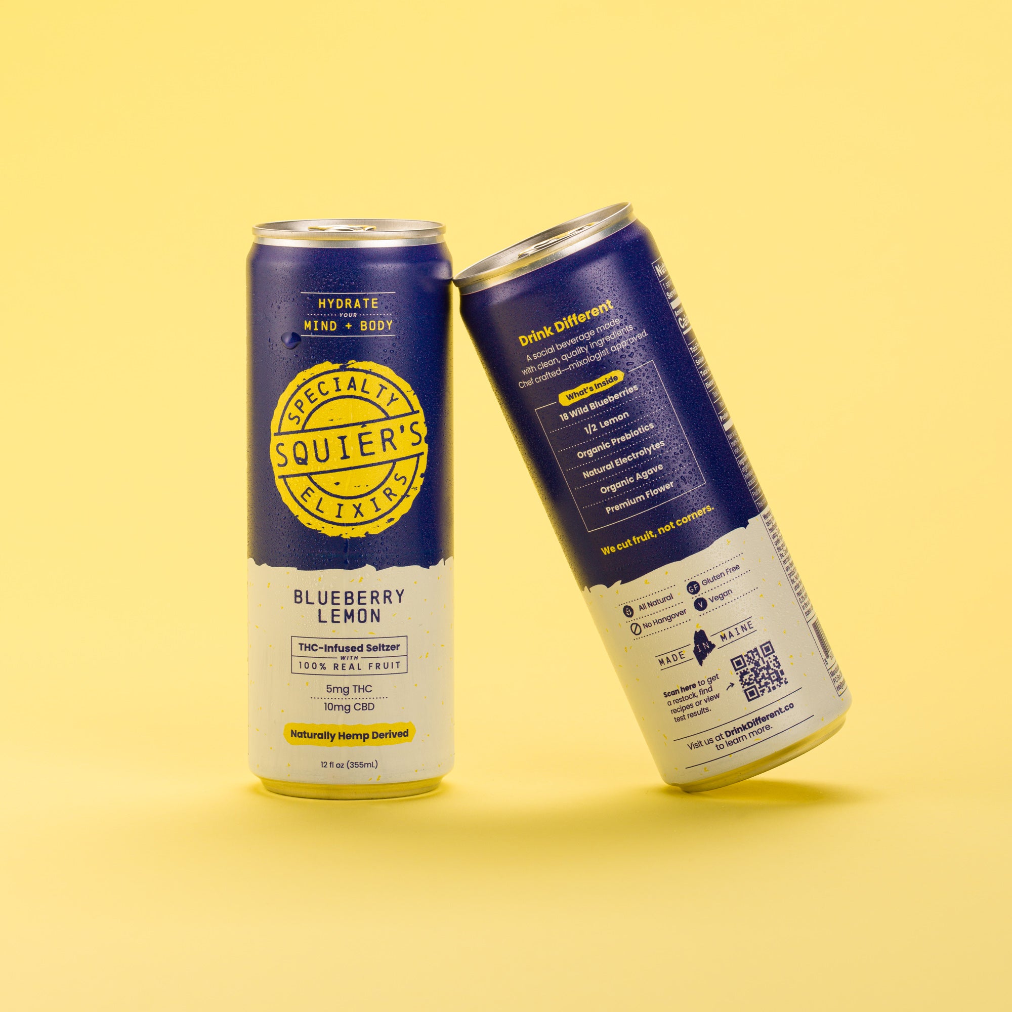 Blueberry Lemon THC Seltzer