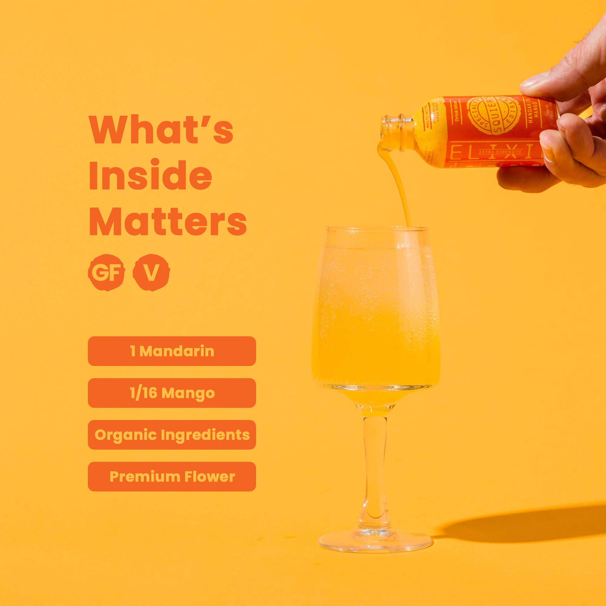 Mandarin Mango THC Drink Mixer