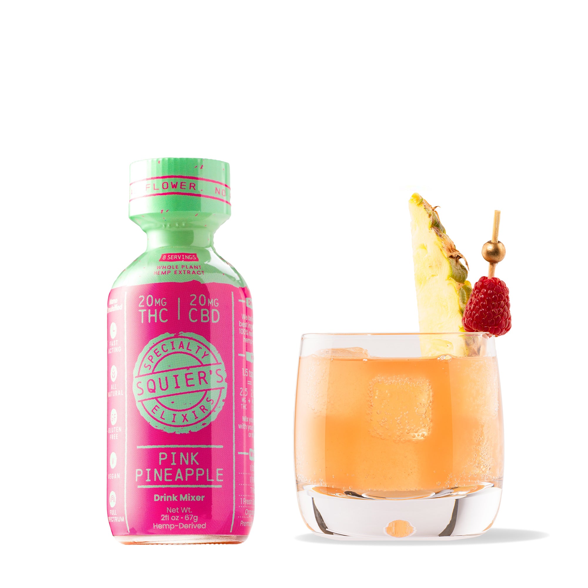 Pink Pineapple THC Drink Mixer