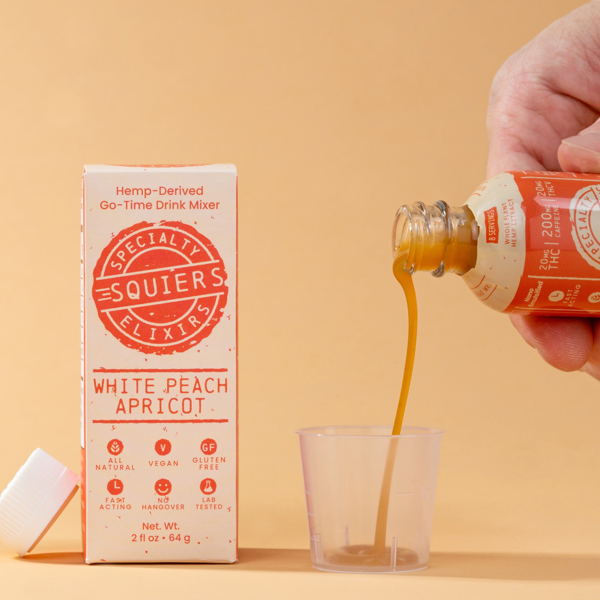 20mg+ ACTIVE White Peach Apricot Mixer