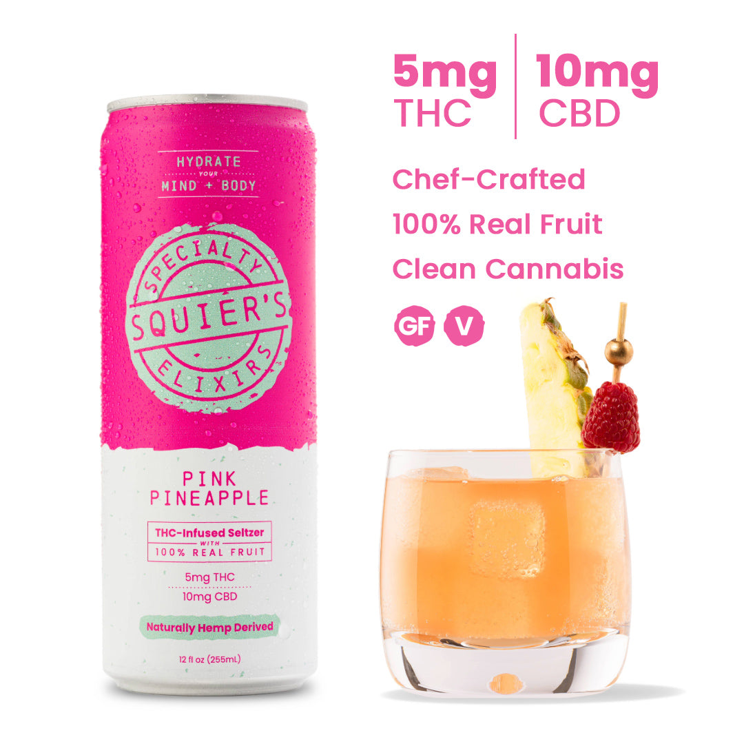 Pink Pineapple THC Seltzer